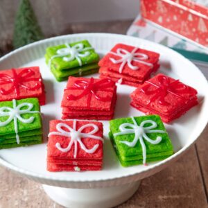 Gift Shaped Cookies