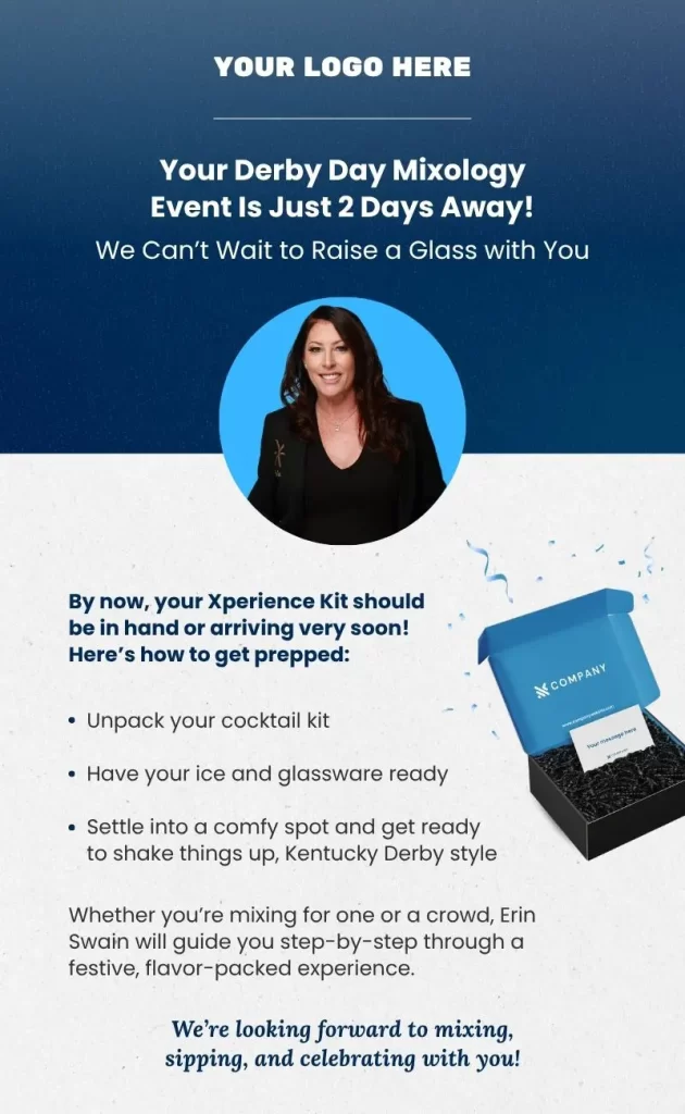 Sample Email #3 - 2 Days Reminder