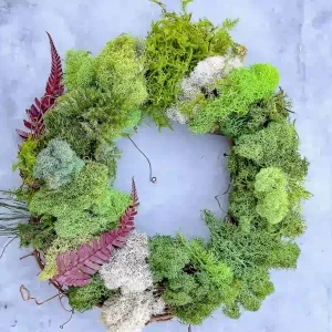Moss Wreath Making