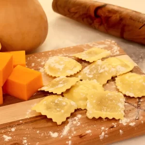 butternut squash ravioli